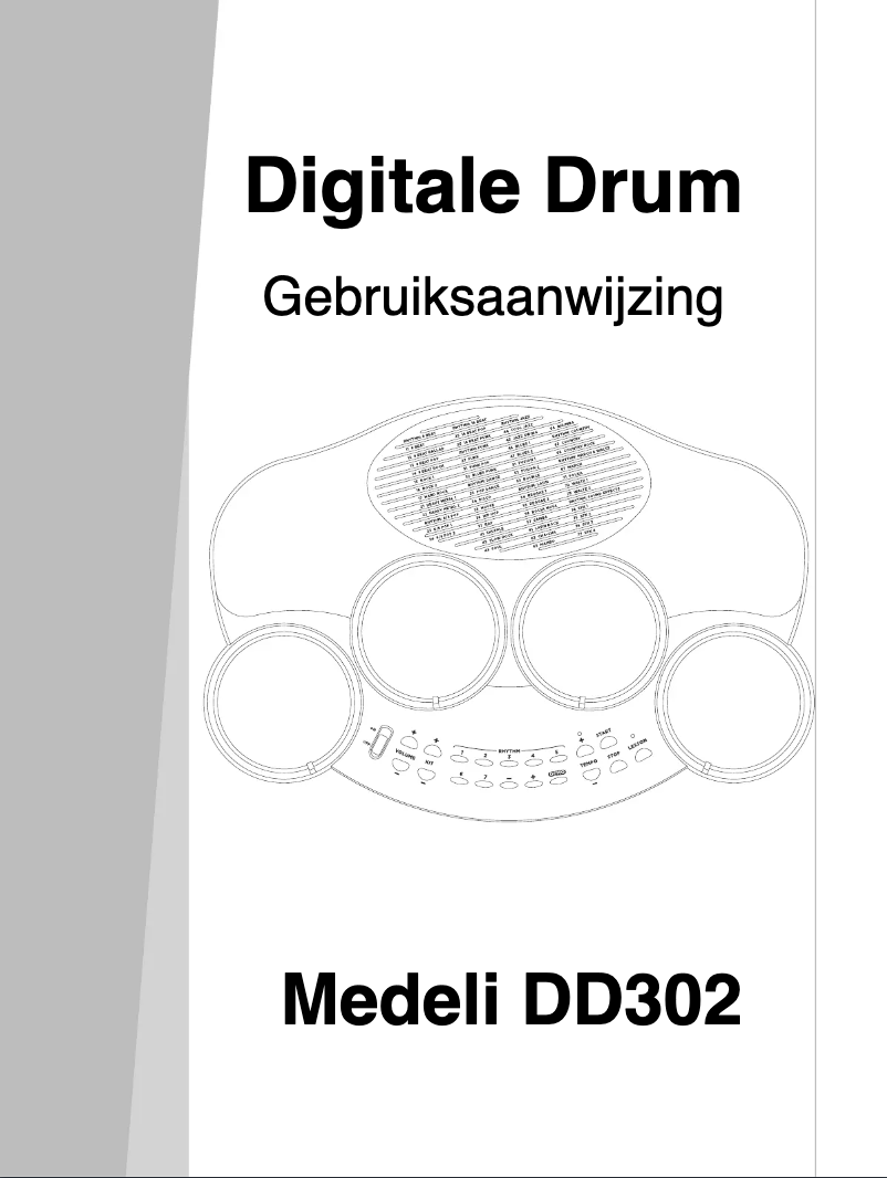 Página nº 1 - Manual de usuario Medeli DD302