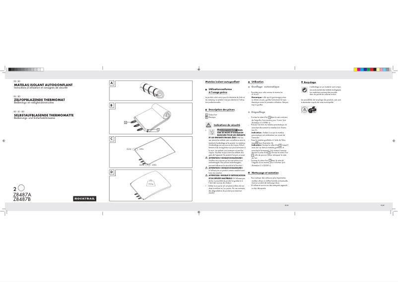 Página 1 del manual Manual de usuario Rocktrail Z8487A