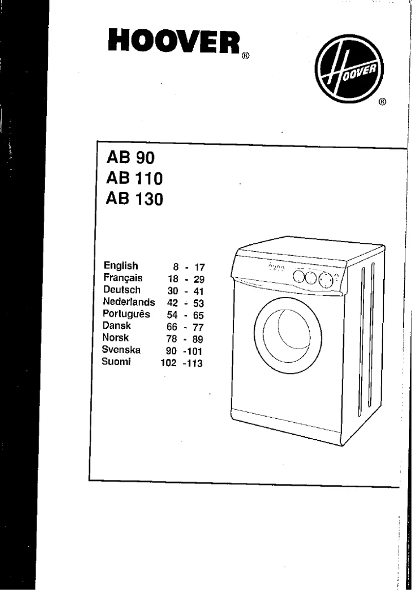 Imagen de la primera página del manual del dispositivo AB 90/021