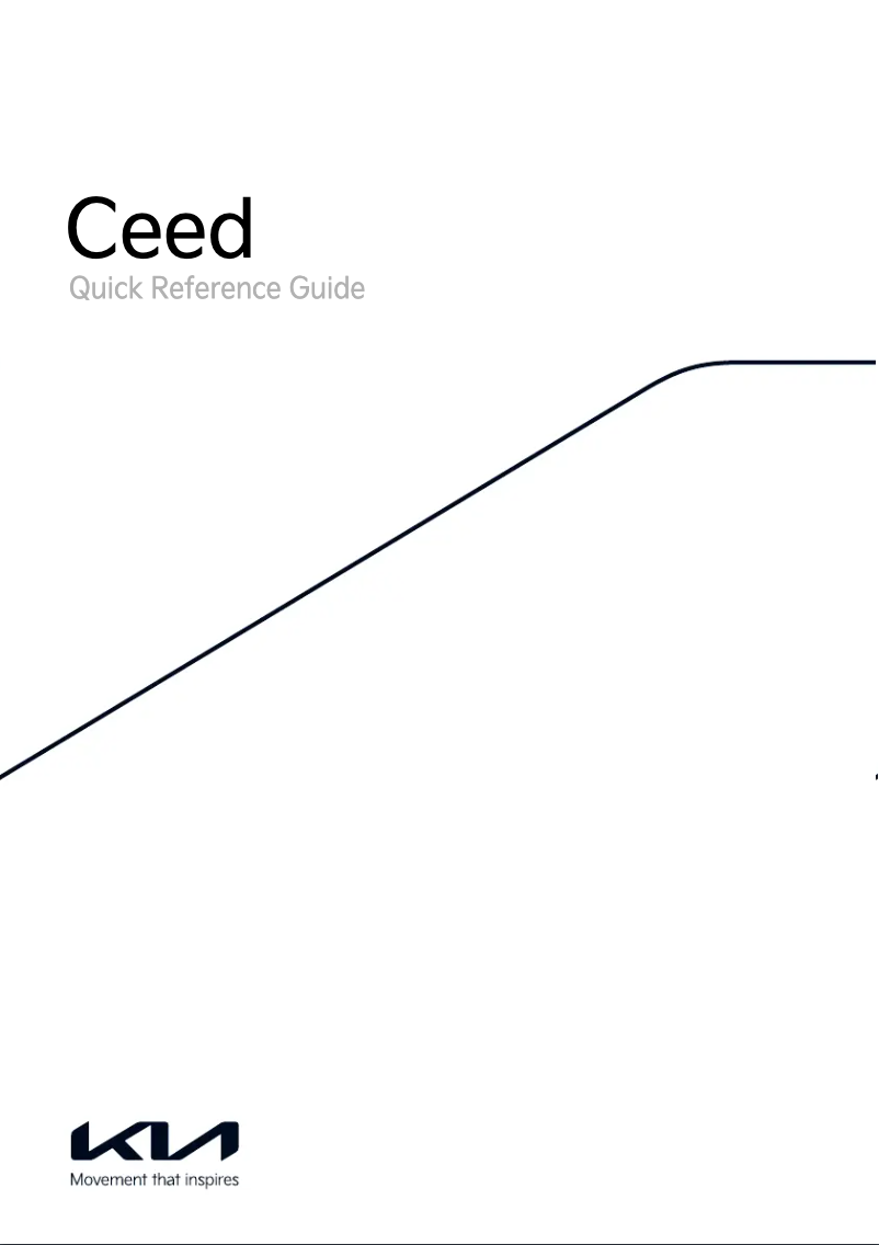 Página 1 del manual Manual de usuario Kia Ceed (2022)