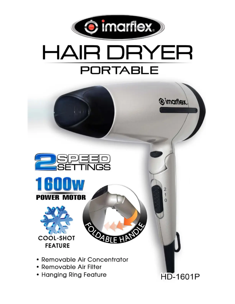 Página 1 del manual Manual de usuario Imarflex HD-1601P