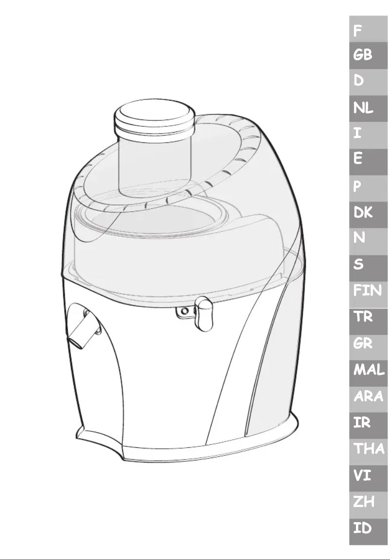 Imagen de la primera página del manual del dispositivo Elea Duo ZN355C