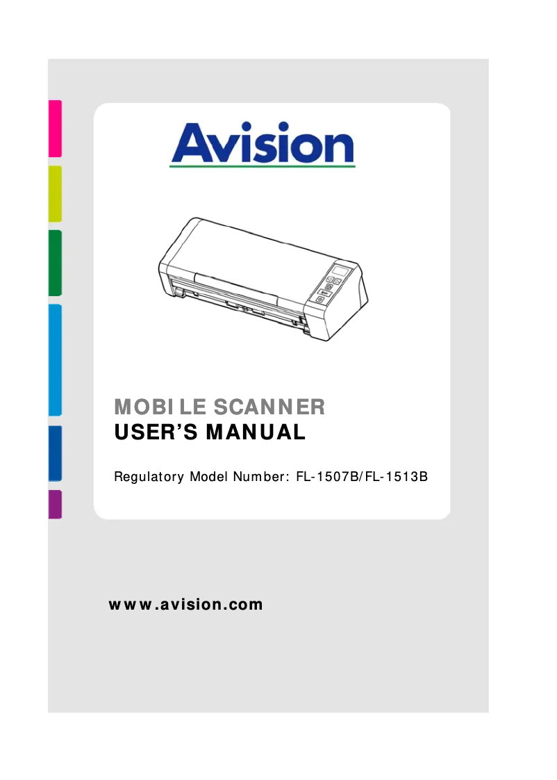 Imagen de la primera página del manual del dispositivo AD215L