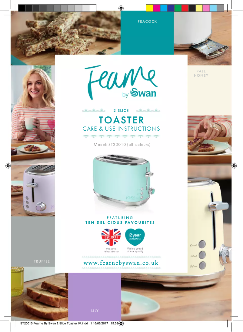 Página 1 del manual Manual de usuario Swan ST20010HON