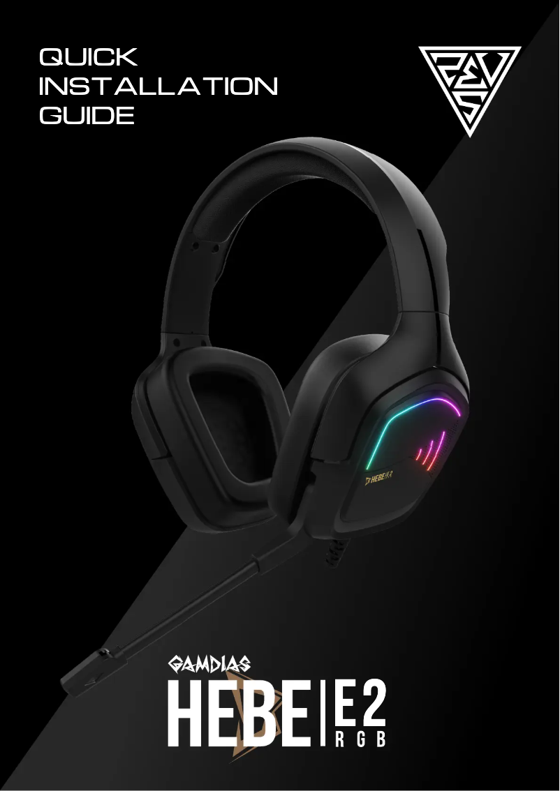 Página 1 del manual Manual de usuario Gamdias HEBE E2