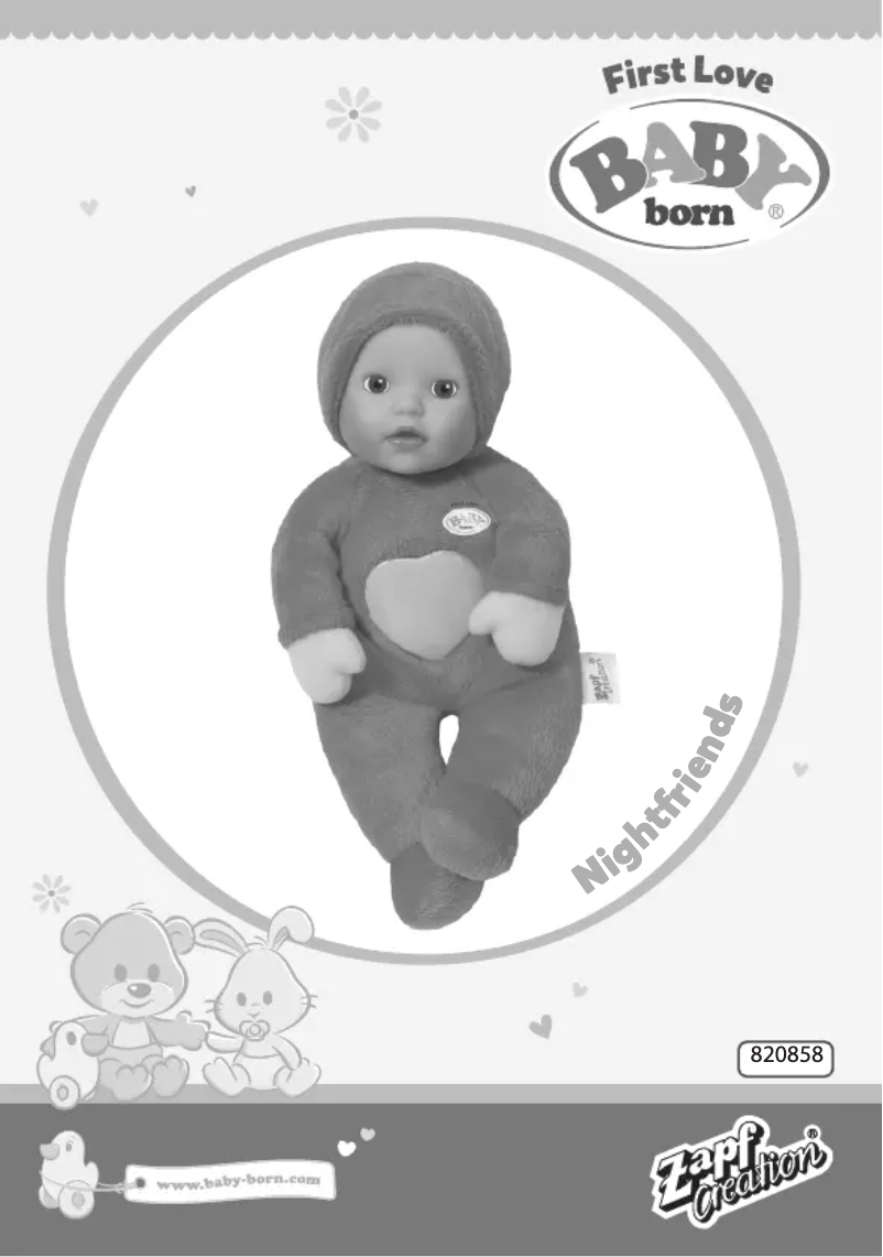 Página 1 del manual Manual de usuario BABY born 820858