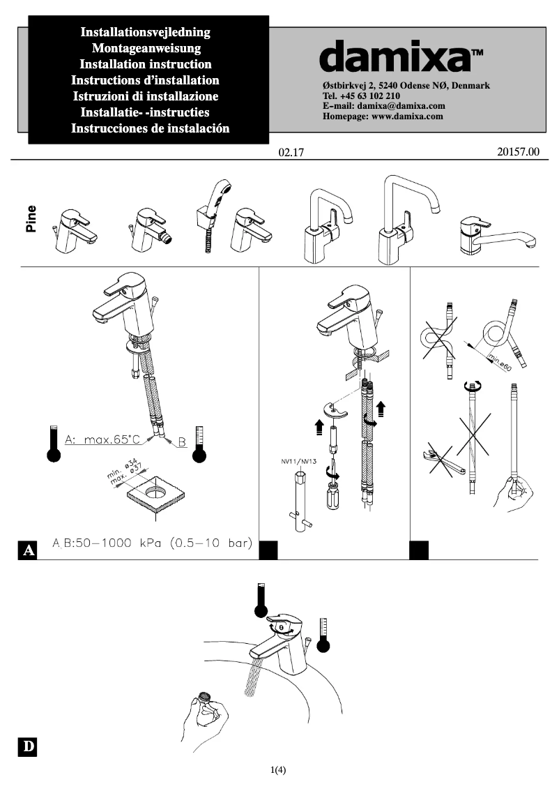 Imagen de la primera página del manual del dispositivo 1763000