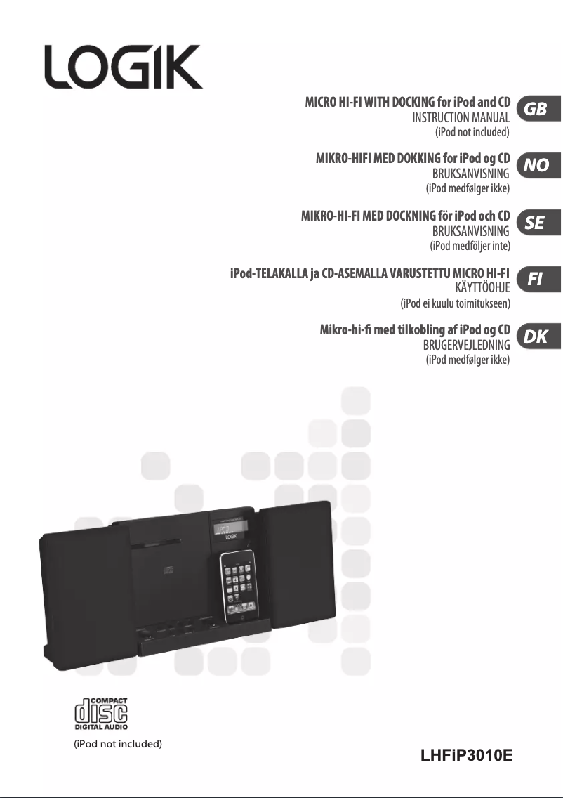 Imagen de la primera página del manual del dispositivo LHFIP3010E