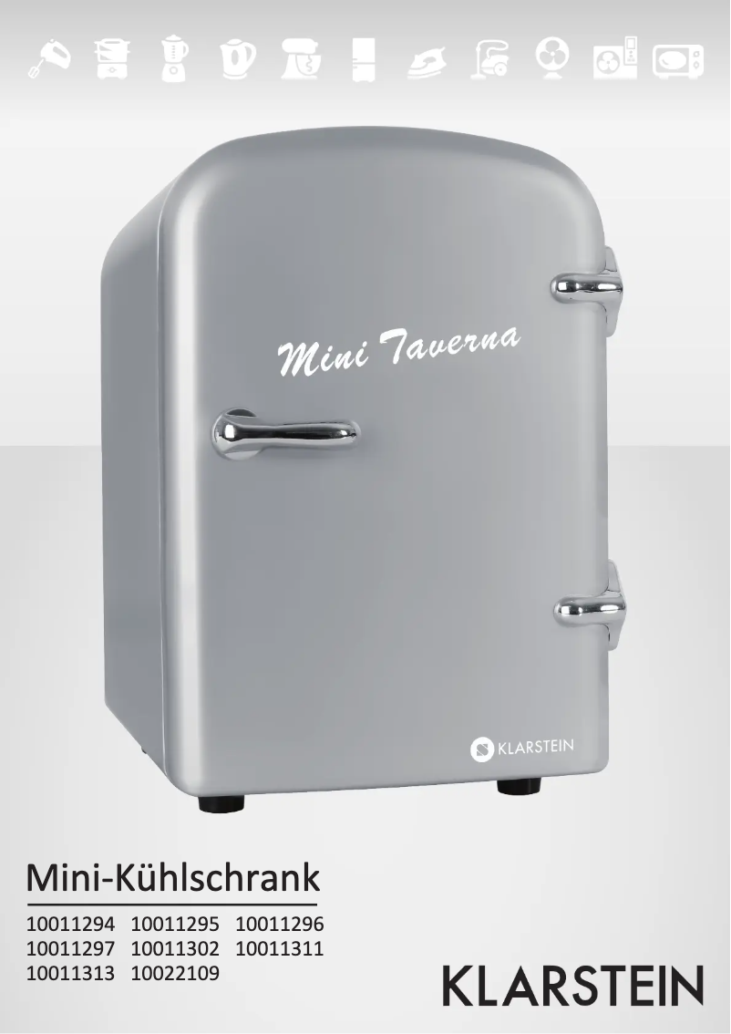 Página 1 del manual Manual de usuario Klarstein Mini Taverna