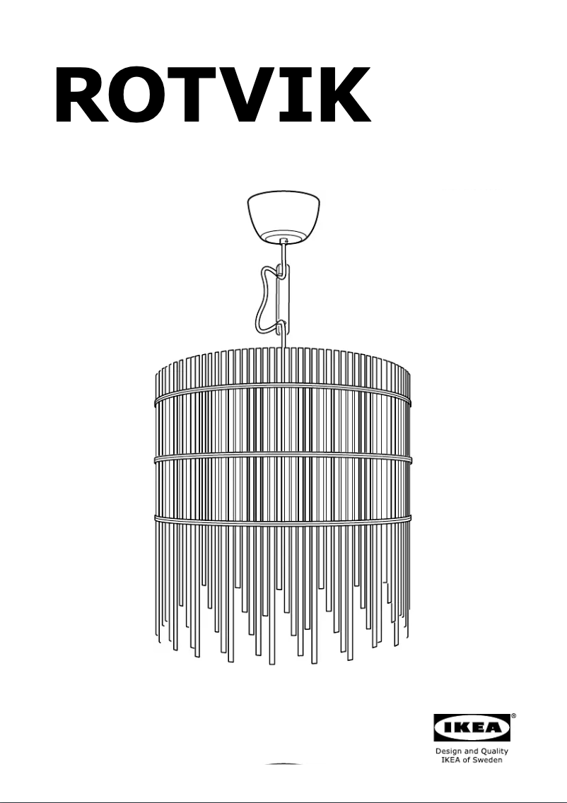 Imagen de la primera página del manual del dispositivo ROTVIK (Ceiling)