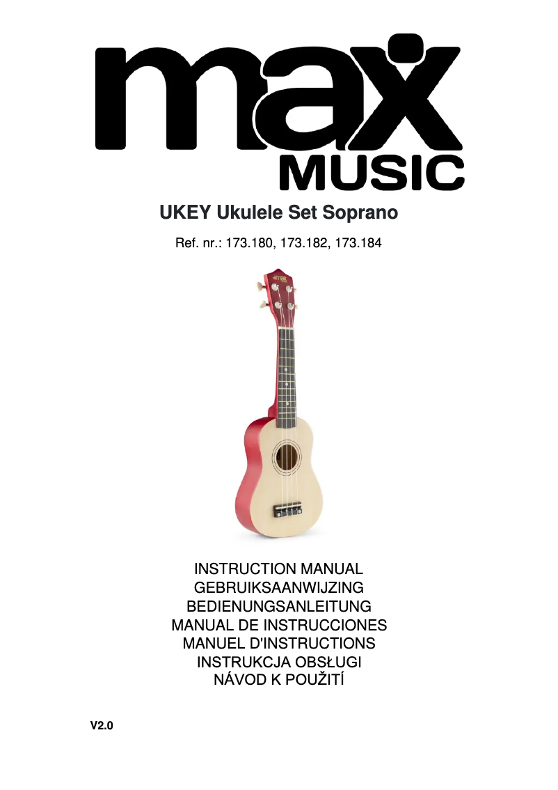 Imagen de la primera página del manual del dispositivo UKEY