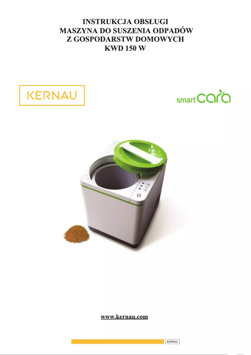 Página 1 del manual Manual de usuario Kernau Smart Cara KWD 150 W