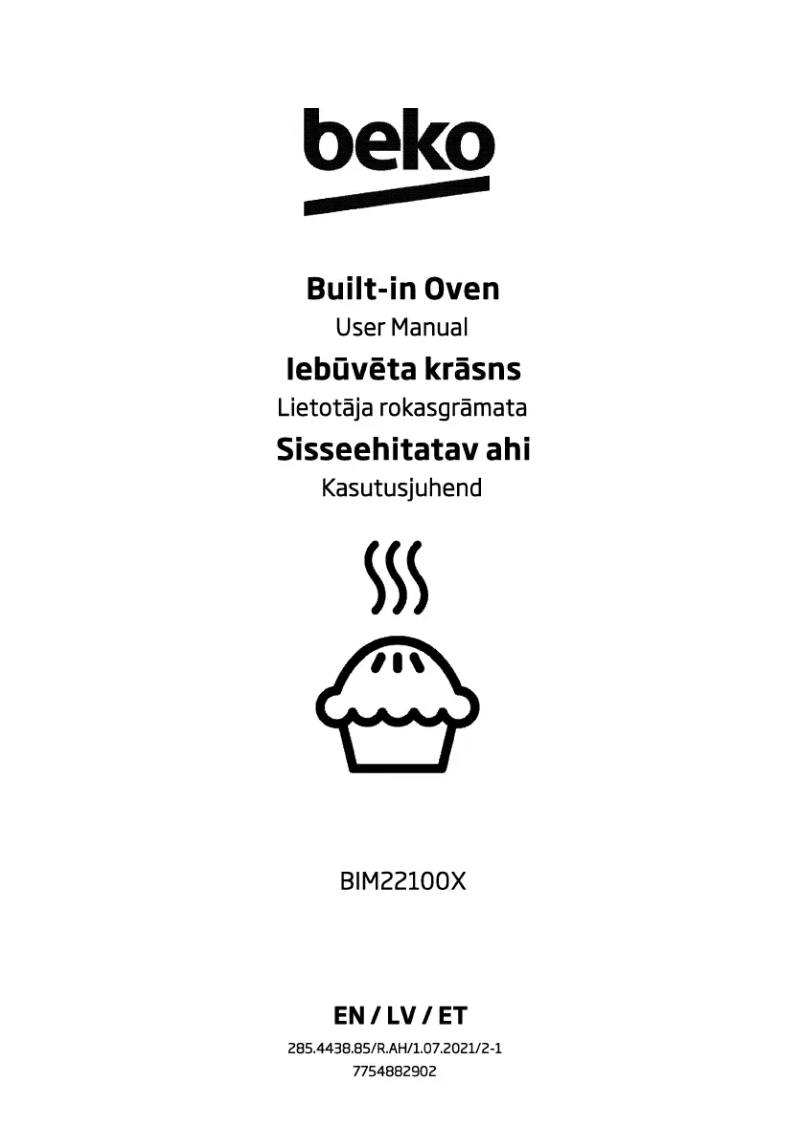 Imagen de la primera página del manual del dispositivo BIM22100X