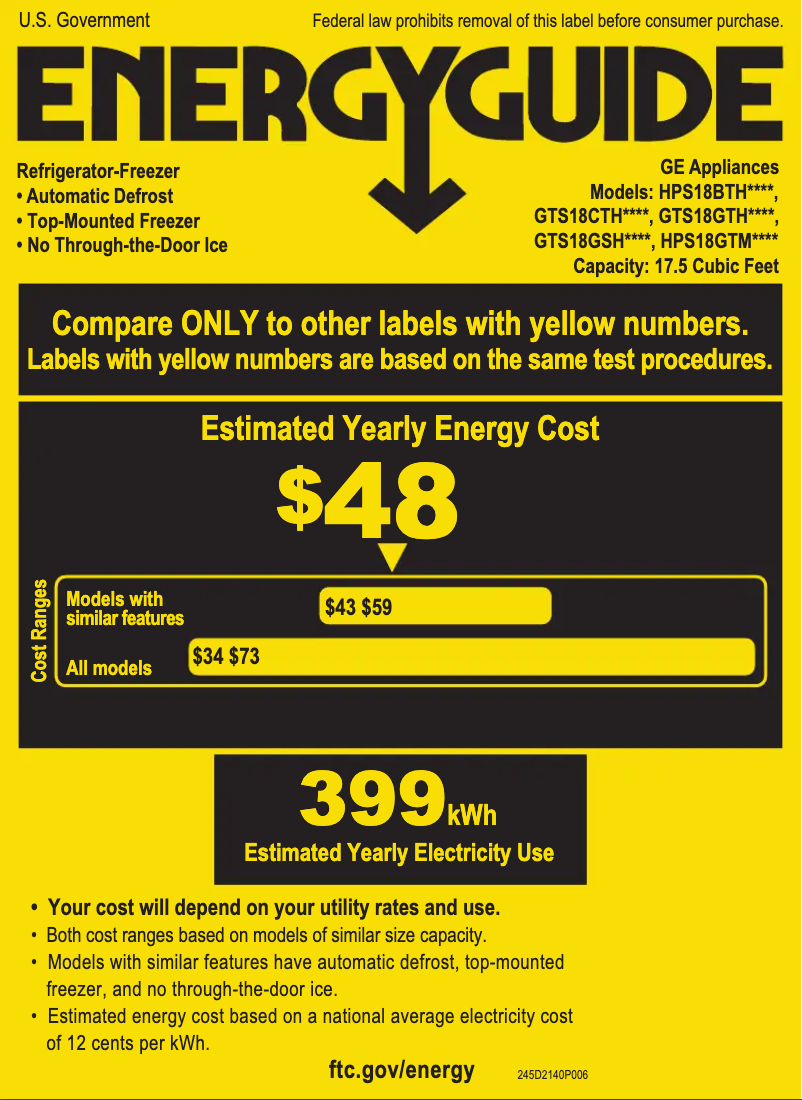Imagen de la primera página del manual del dispositivo HPS18BTHWW