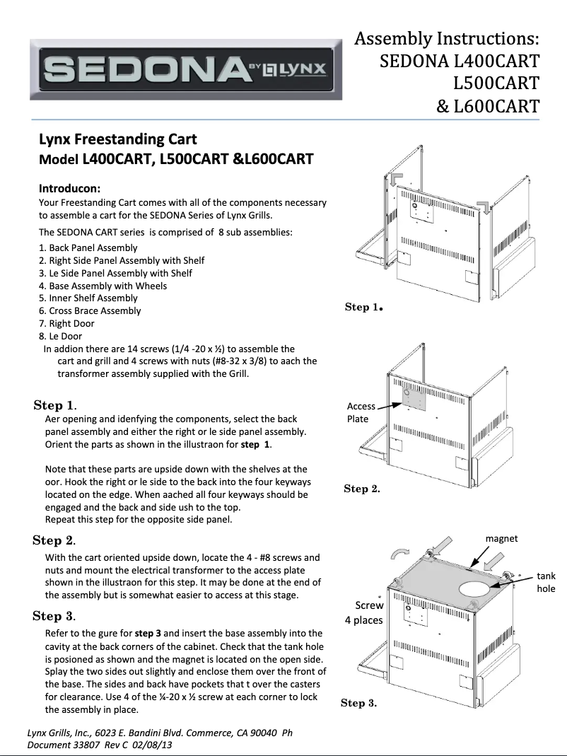 Imagen de la primera página del manual del dispositivo L700PSF NG