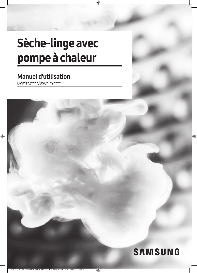Página 1 del manual Manual de usuario Samsung DV91T7240WH