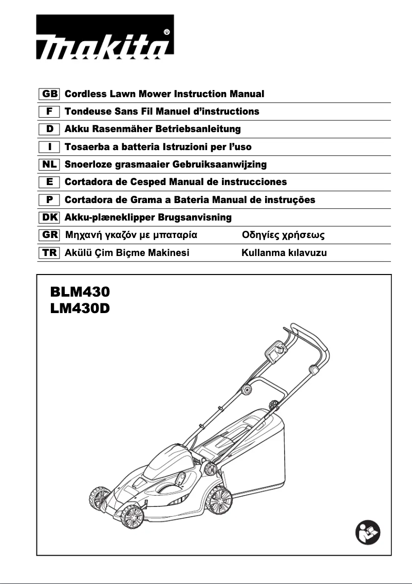 Página 1 del manual Manual de usuario Makita LM430D
