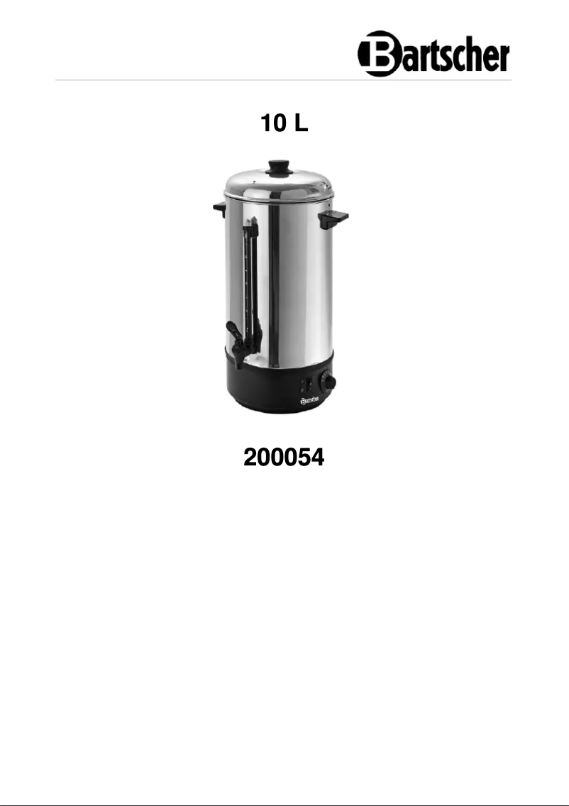 Imagen de la primera página del manual del dispositivo 200054