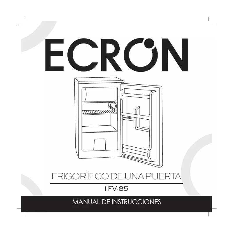 Imagen de la primera página del manual del dispositivo 1FV 85