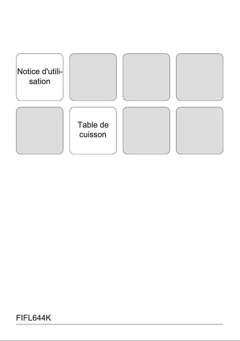 Imagen de la primera página del manual del dispositivo FIFL644K