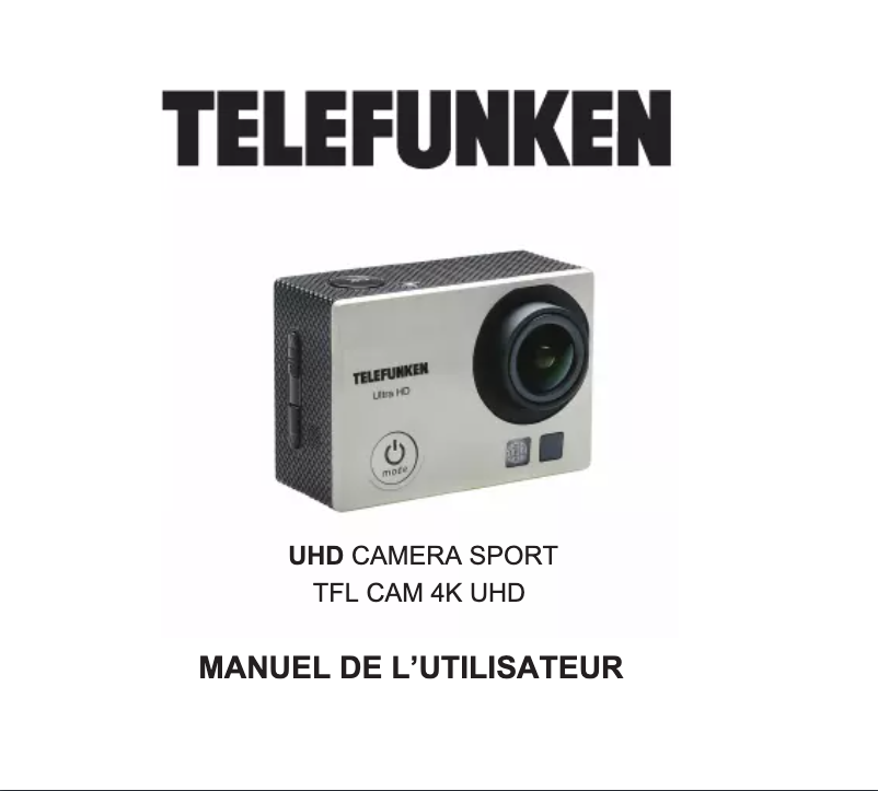 Página 1 del manual Manual de usuario Telefunken TFLCAM4KUHD