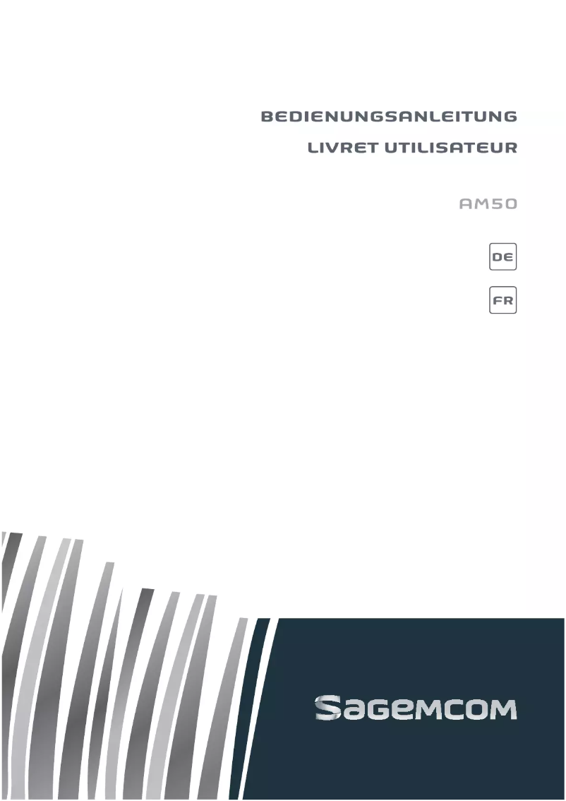 Imagen de la primera página del manual del dispositivo AM50