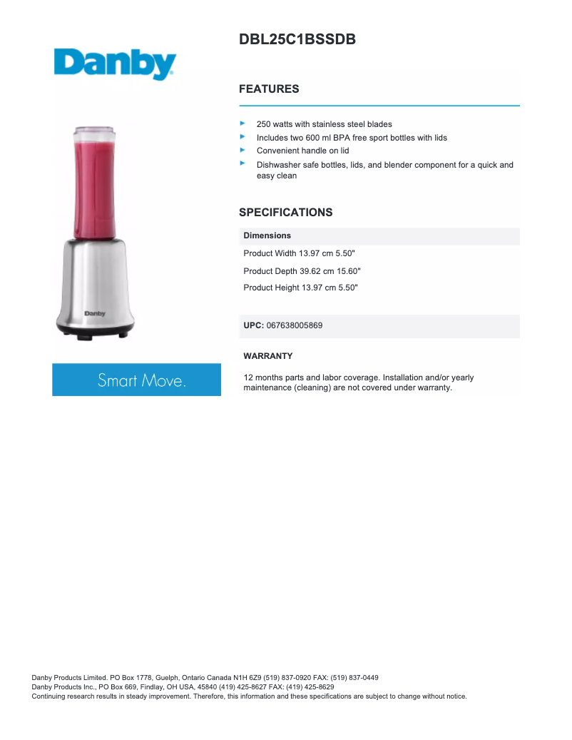 Imagen de la primera página del manual del dispositivo DBL25C1