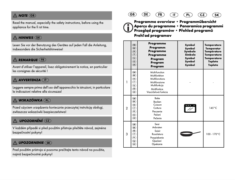 Imagen de la primera página del manual del dispositivo SMUD 860 A1