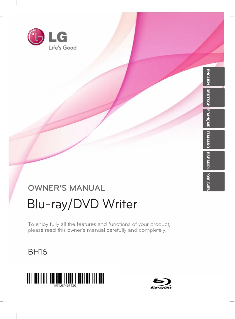 Imagen de la primera página del manual del dispositivo BH16NS40