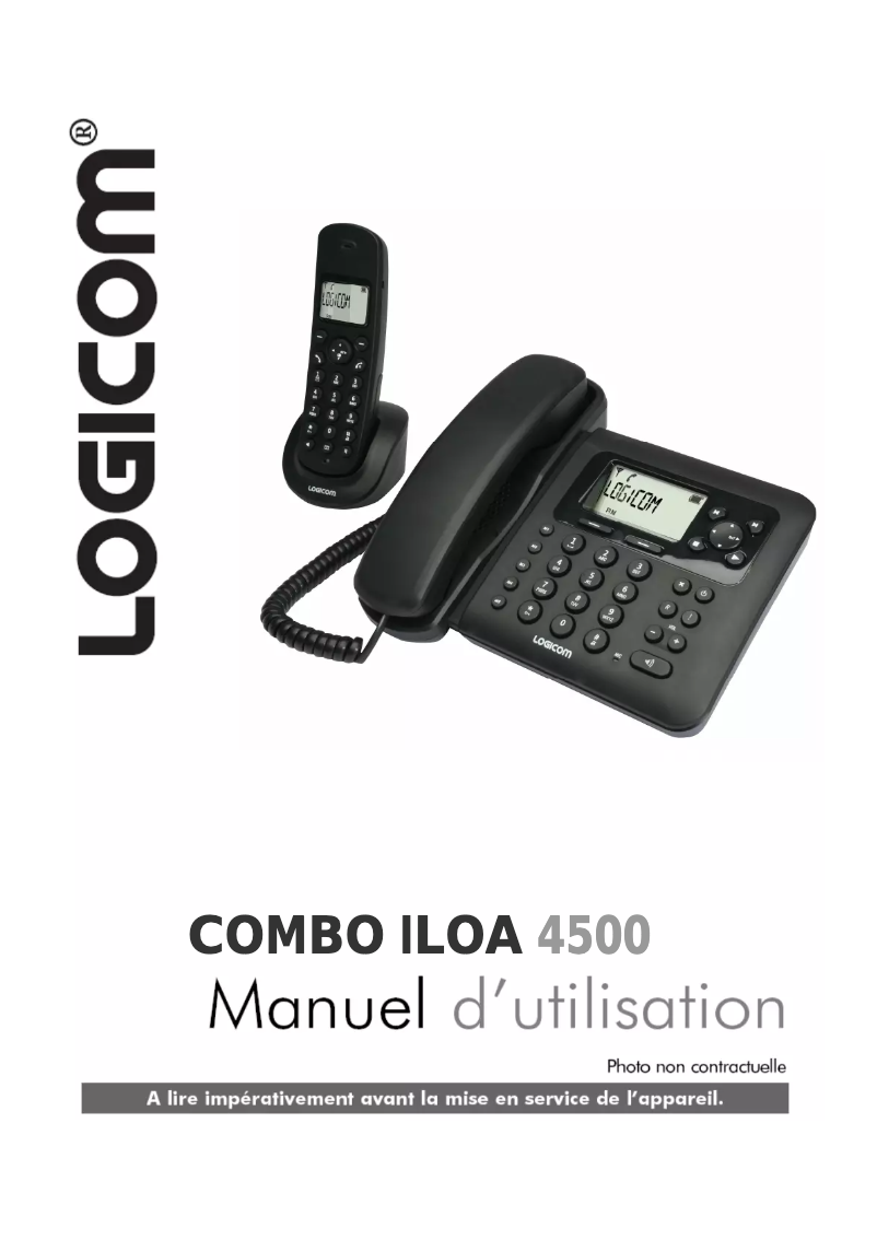 Imagen de la primera página del manual del dispositivo Combo Iloa 4500