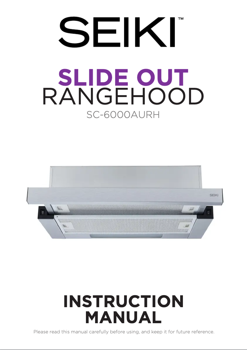 Imagen de la primera página del manual del dispositivo SC-6000AURH