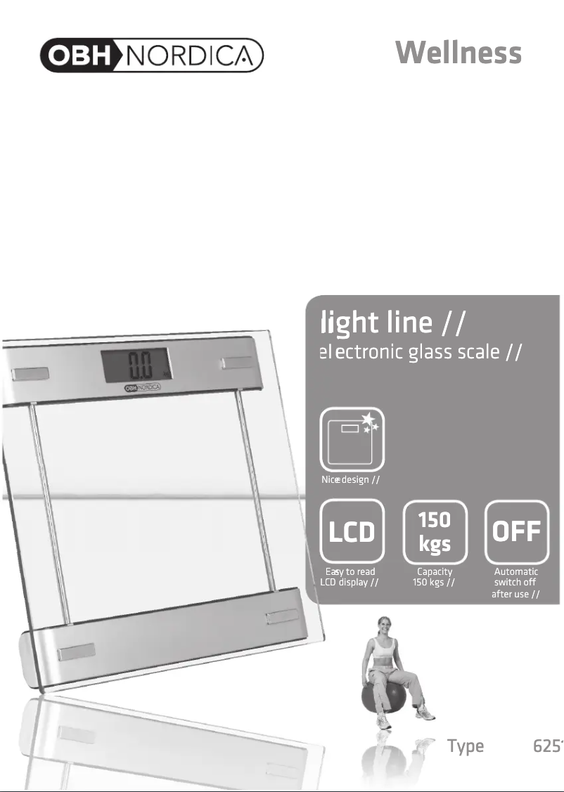 Imagen de la primera página del manual del dispositivo Light Line