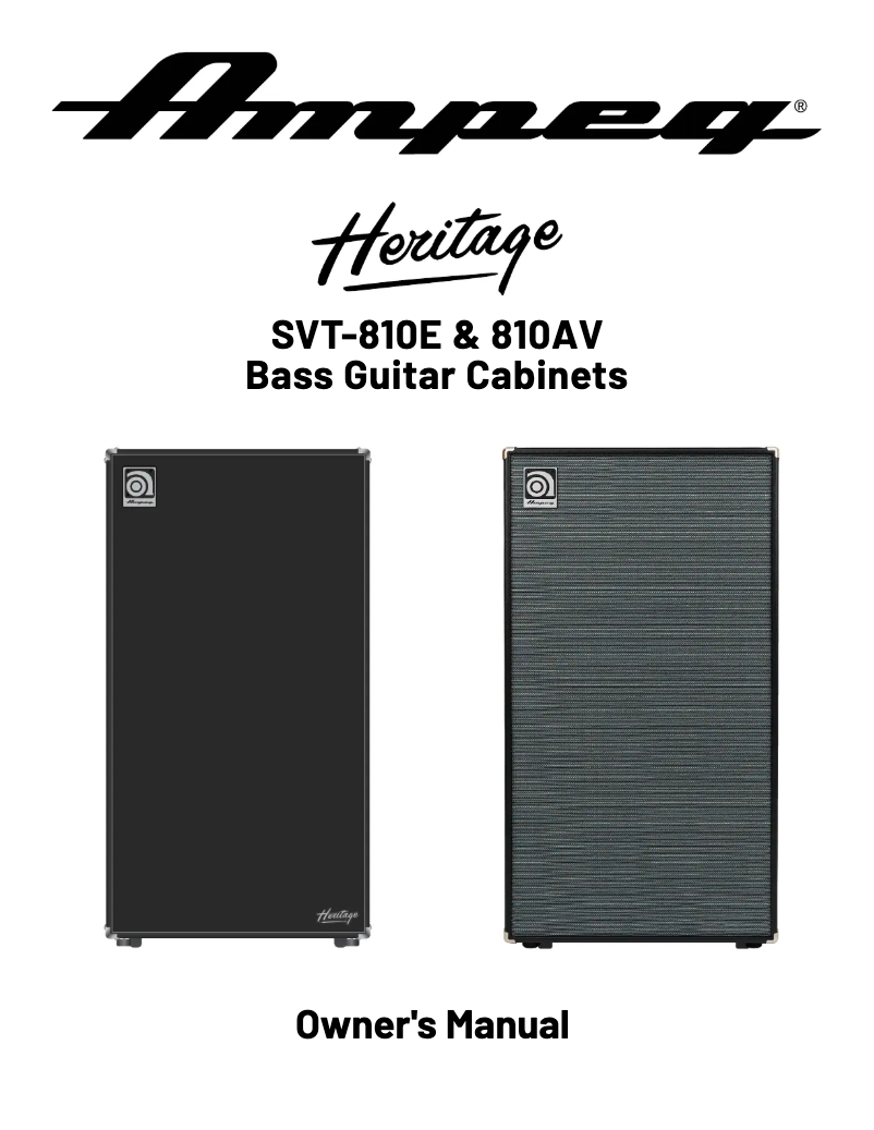 Imagen de la primera página del manual del dispositivo SVT-810AV