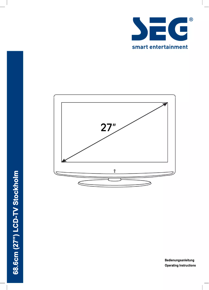 Imagen de la primera página del manual del dispositivo Stockholm