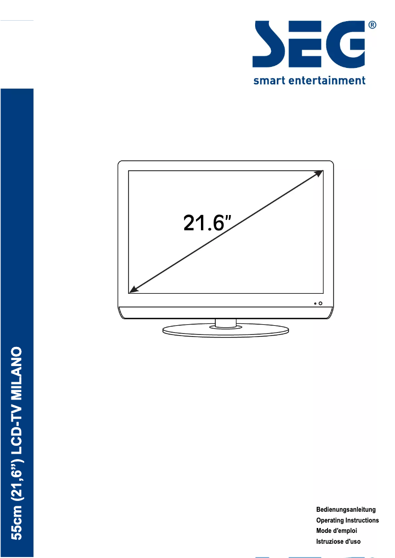 Imagen de la primera página del manual del dispositivo Milano