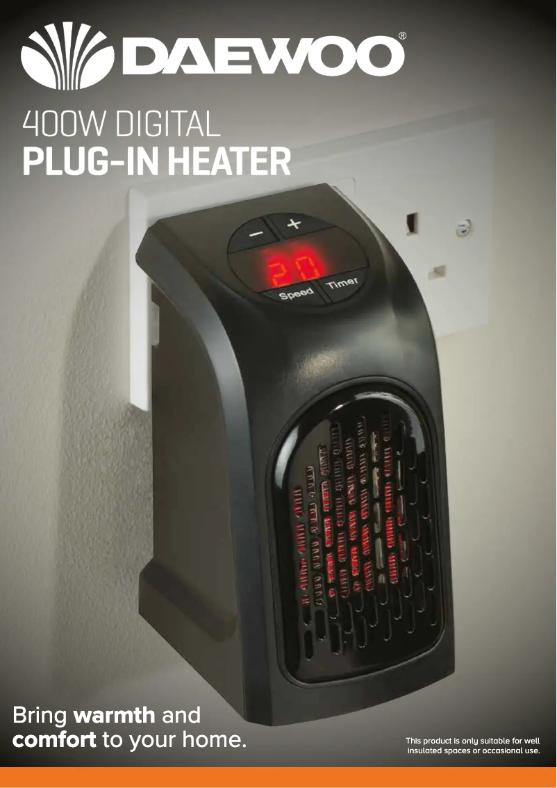 Página 1 del manual Manual de usuario Daewoo HEA1473