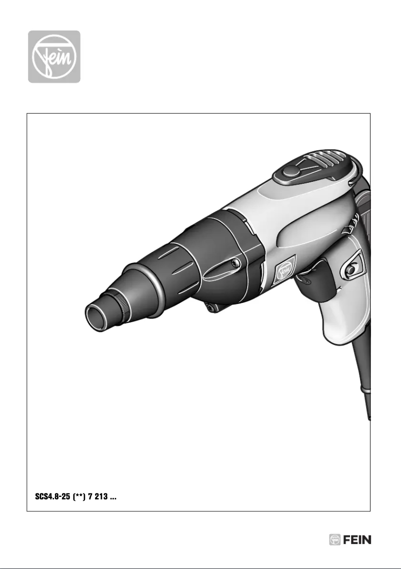 Imagen de la primera página del manual del dispositivo SCS 4.8-25