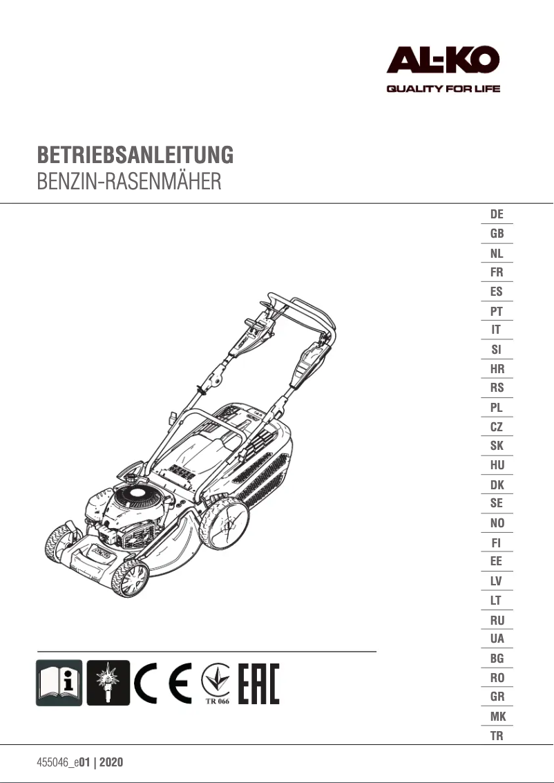 Imagen de la primera página del manual del dispositivo Premium 520 VS-B