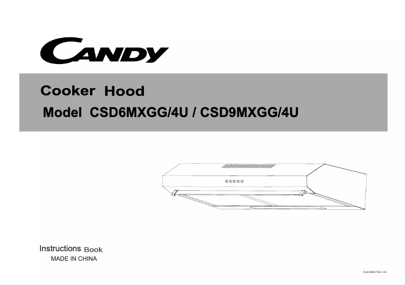 Página 1 del manual Manual de usuario Candy CSD9MXGG/4U