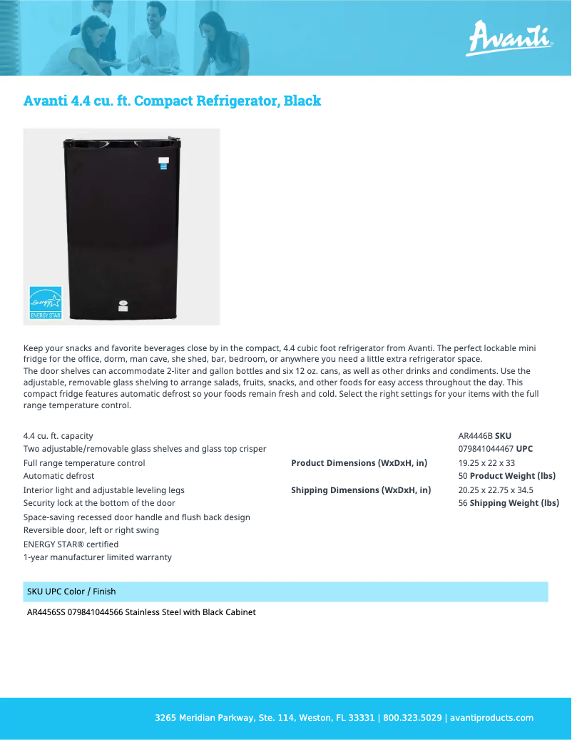 Imagen de la primera página del manual del dispositivo AR46J1B