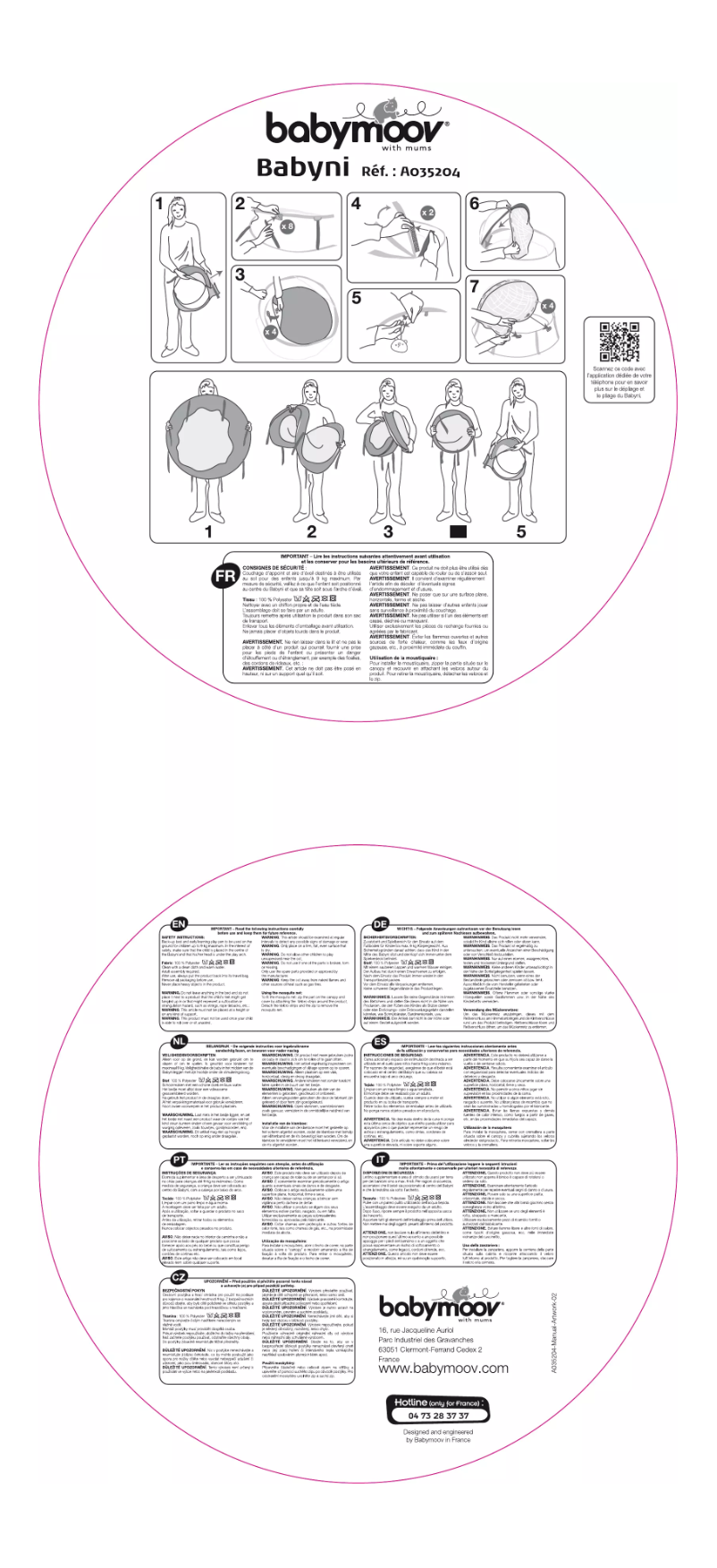 Página nº 1 - Manual de usuario Babymoov A035204