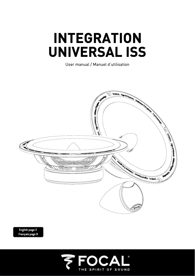 Imagen de la primera página del manual del dispositivo Universal ISS 200