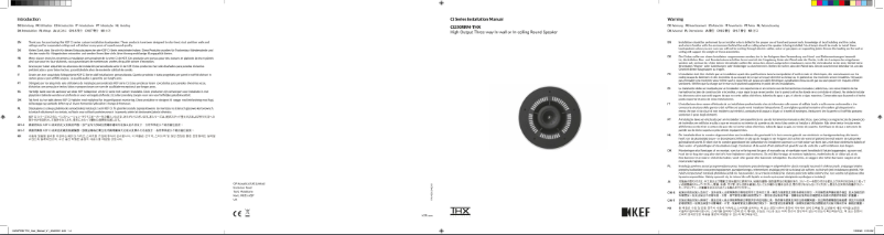 Imagen de la primera página del manual del dispositivo Ci250RRM-THX