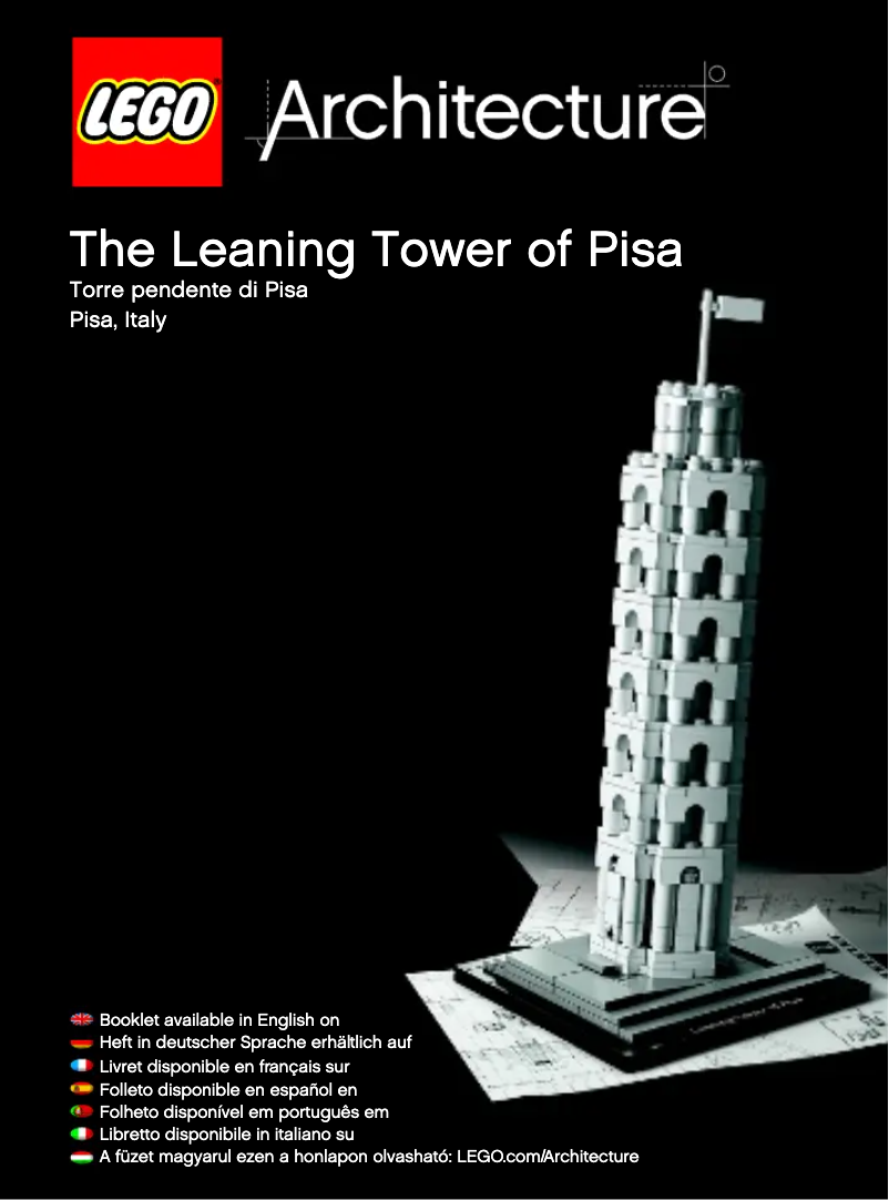 Imagen de la primera página del manual del dispositivo The Leaning Tower of Pisa