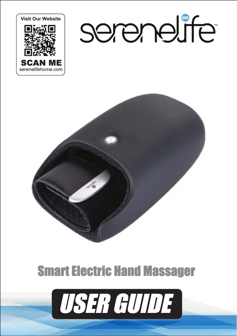 Página 1 del manual Manual de usuario SereneLife SLHNDMSG007BK