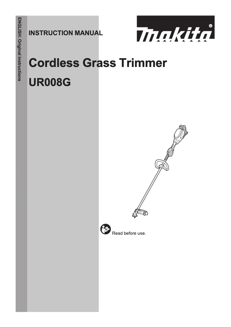 Imagen de la primera página del manual del dispositivo UR008GD201