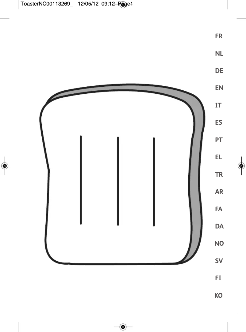 Imagen de la primera página del manual del dispositivo Subito LT2618