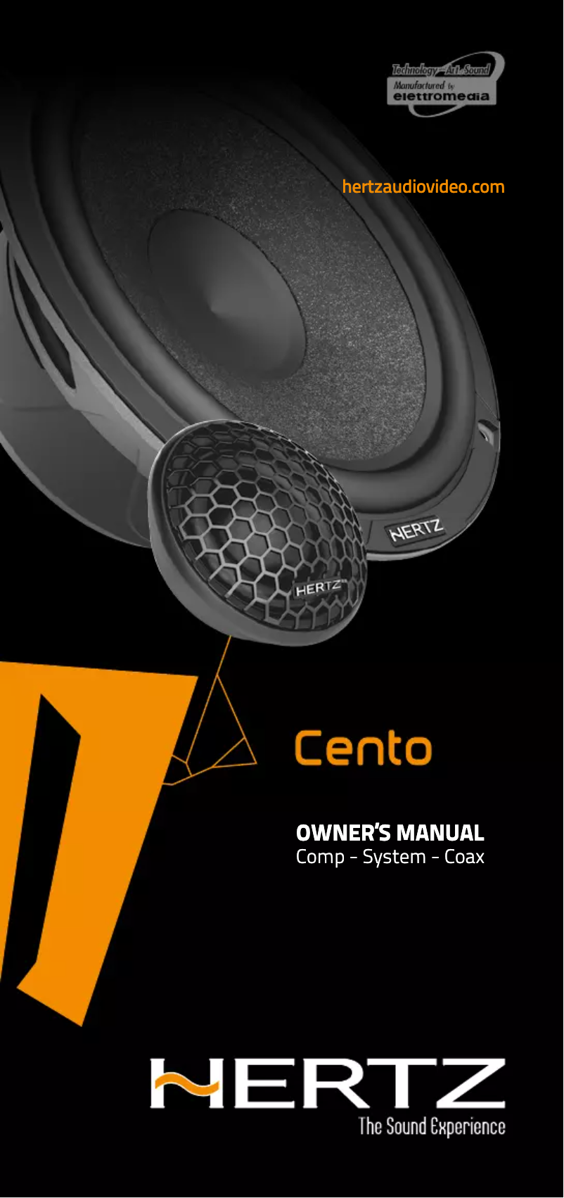 Página 1 del manual Ficha técnica Hertz Cento C 165 F