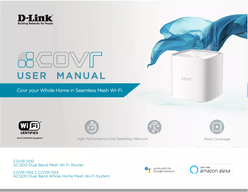 Página 1 del manual Manual de usuario D-Link COVR-1100