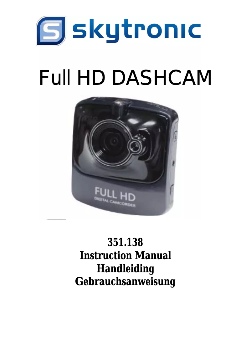 Imagen de la primera página del manual del dispositivo 351.138